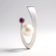 Akoya Pearl Silver Pendant (TPC)