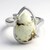 Anello in argento con Magnesite