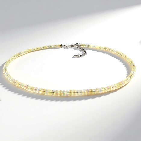 Collana in argento con Opale di Welo