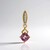 Pendentif en or et Spinelle rose