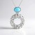 Collana in argento con Turchese Sleeping Beauty (Ornaments by de Melo)