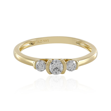 Anello in oro con Diamante Flawless (F) (LUCENT DIAMONDS)
