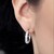 Zircon Silver Earrings