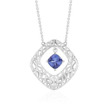 AAA-Tansanit-Goldcollier (Ornaments by de Melo)