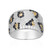 Anello in argento con Citrino (Adela Silber)