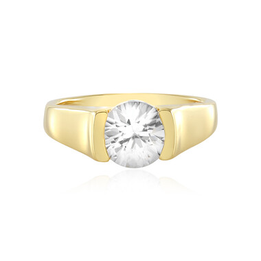 Bague en argent et Zircon (Adela Silber)