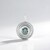 Pendentif en or et Diamant bleu I2