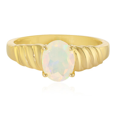 Anello in argento con Opale di Welo