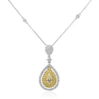 Collier en or et Diamant SI2 jaune (CIRARI)
