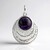 Ciondolo in argento con Charoite