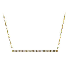 Collana in oro con Diamante SI1 (H)