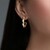 Pendientes en plata con Zircón (de Melo Essence)