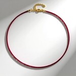 Collana in argento con Rubino Tanzania