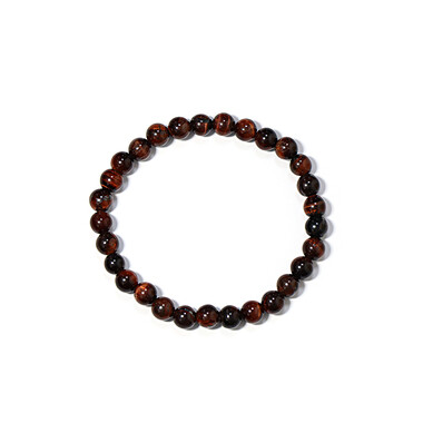 Brazalete con Ojo de tigre rojo