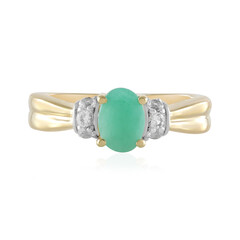 Bague en argent et Emeraude de Socoto