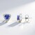 Boucles d'oreilles en or et Tanzanite AAA