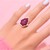 Anillo en plata con Rubí de Madagascar