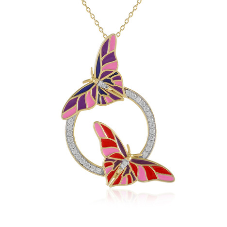 Collier en argent et Zircon