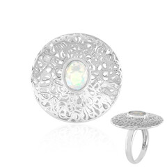 Anello in argento con Opale di Welo