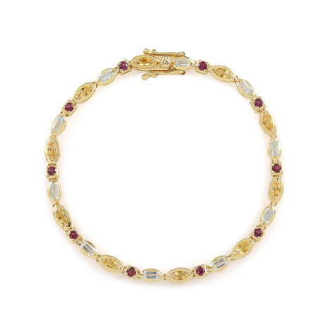Edelstein-Silberarmband (de Melo Essence)