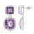 Amethyst-Silberohrringe (Pallanova)