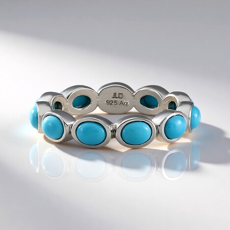 Anello in argento con Turchese Sleeping Beauty