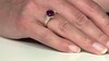 Anillo en oro con Rodolita (CIRARI)