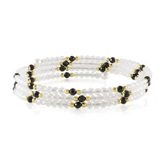 Edelstein-Stahlarmreif (Riya)