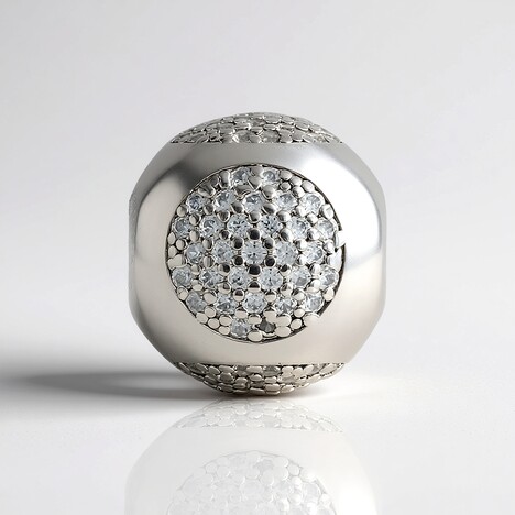 Ciondolo in argento con Zircone (MONOSONO COLLECTION)