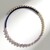 Collana rigida in acciaio con Lapislazzuli (Riya)