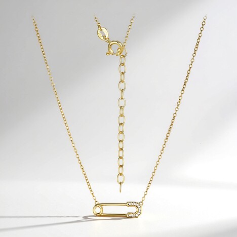 Collana in argento con Zircone (Adela Silber)