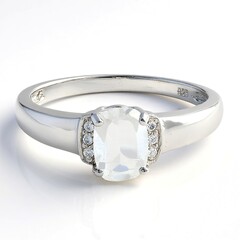 Anello in argento con Ortoclasio