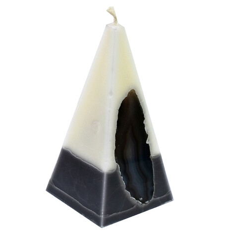 Juwelo-Kerze mit Achat