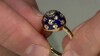 Anillo en plata con Aguamarina de Brasil (de Melo Essence)