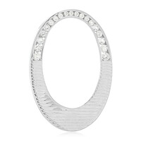 Pendentif en argent et Topaze blanche