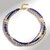 Collana in argento con Tanzanite (Riya)