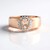 Anello in argento con Morganite