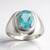 Anello in argento con Fluorite Braldu (Pallanova)