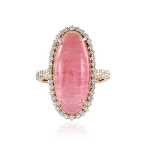 Turmalin-Katzenauge-Goldring (de Melo)