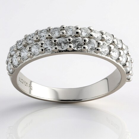 Anello in argento con Zircone