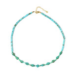 Collier en argent et Turquoise (Riya)