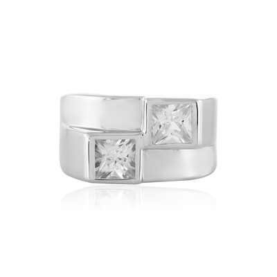 Zircon Silver Ring