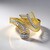 Anello in oro con Zircone (Ornaments by de Melo)