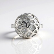 Anello in argento con Zircone