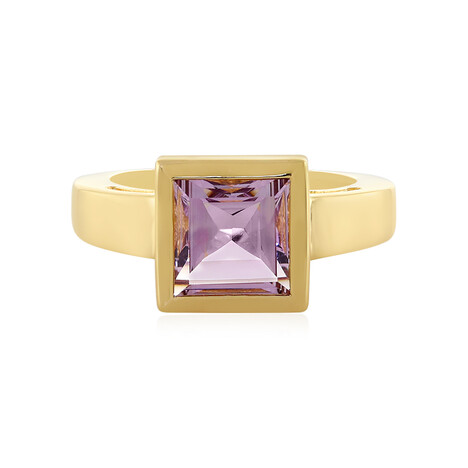 Lavendel-Amethyst-Silberring (MONOSONO COLLECTION)
