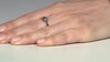 Zilveren ring met zirkonen (SAELOCANA)