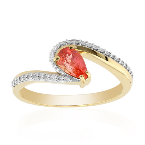 Anello in oro con Vayrynenite