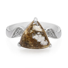 Magnesite Silver Ring
