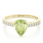 Nigerianischer Paraiba-Turmalin-Goldring