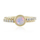 Anello in oro con Opale di Welo AAA (de Melo)